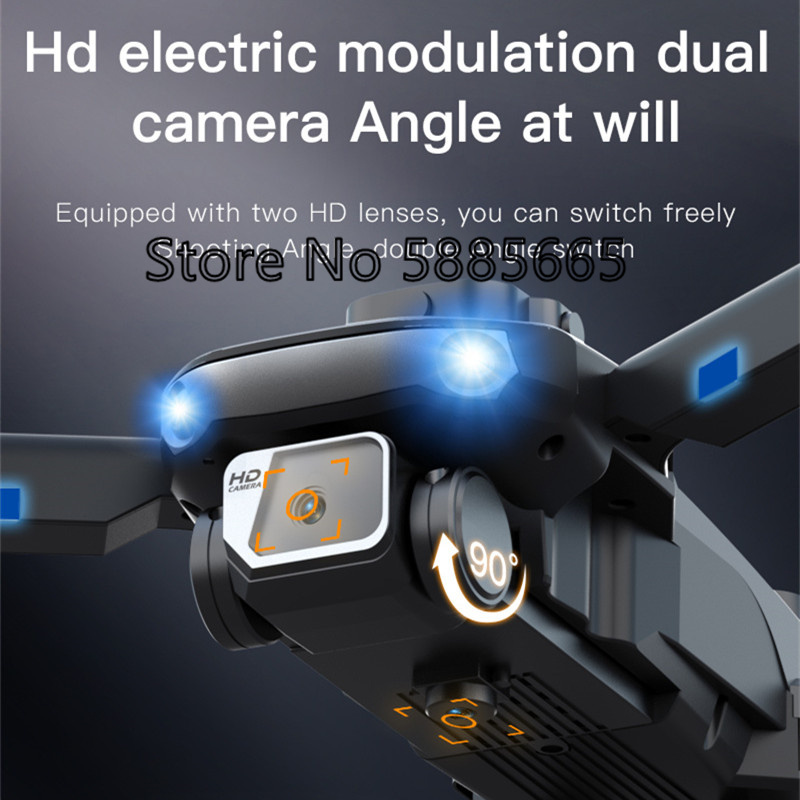 WIFI FPV 8K HD ESC Dual Camera - Fpv Brushless Rc Drone 4K recension och pris