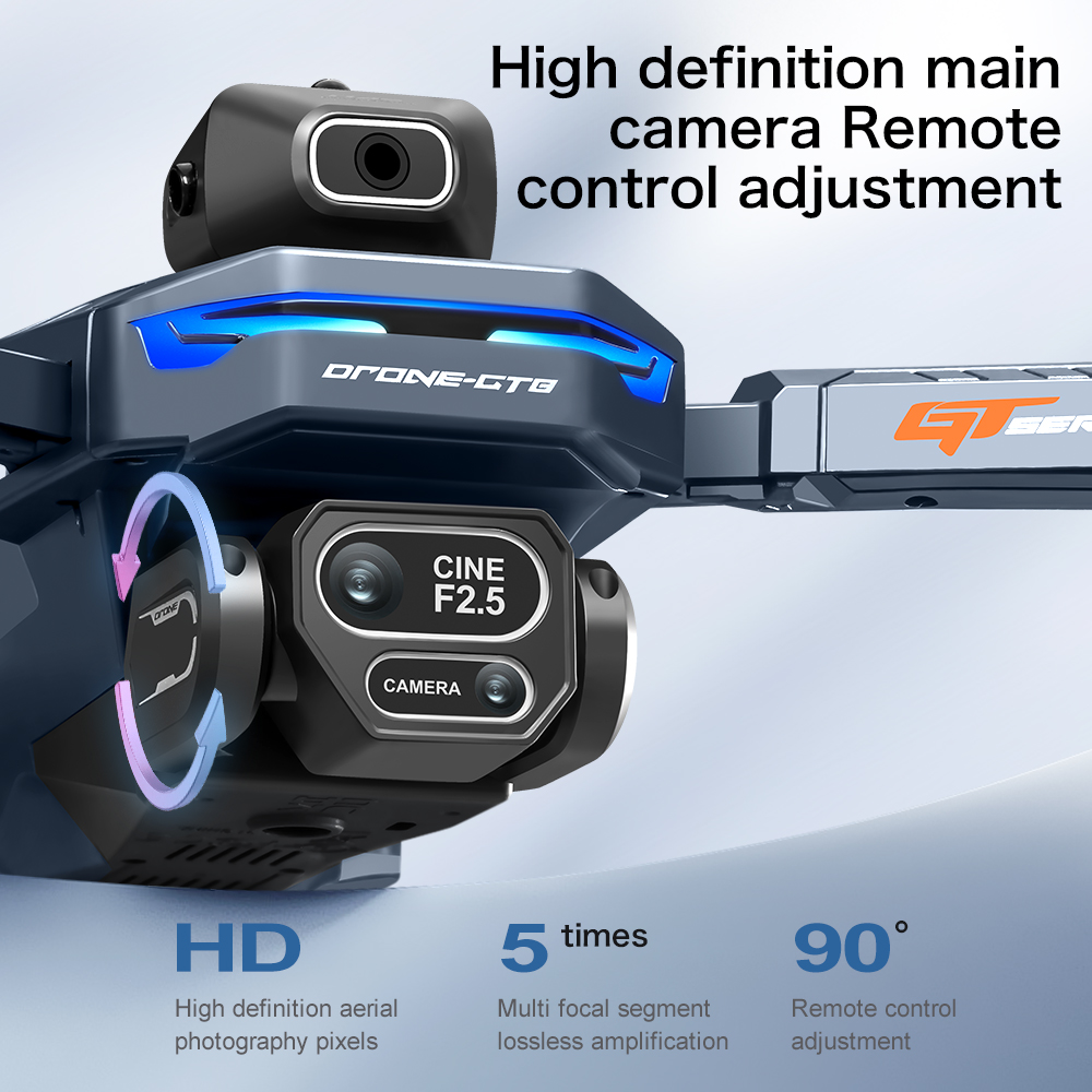 GT8 Foldable GPS RC Drone 8K H - Fpv Brushless Rc Drone 4K recension och pris