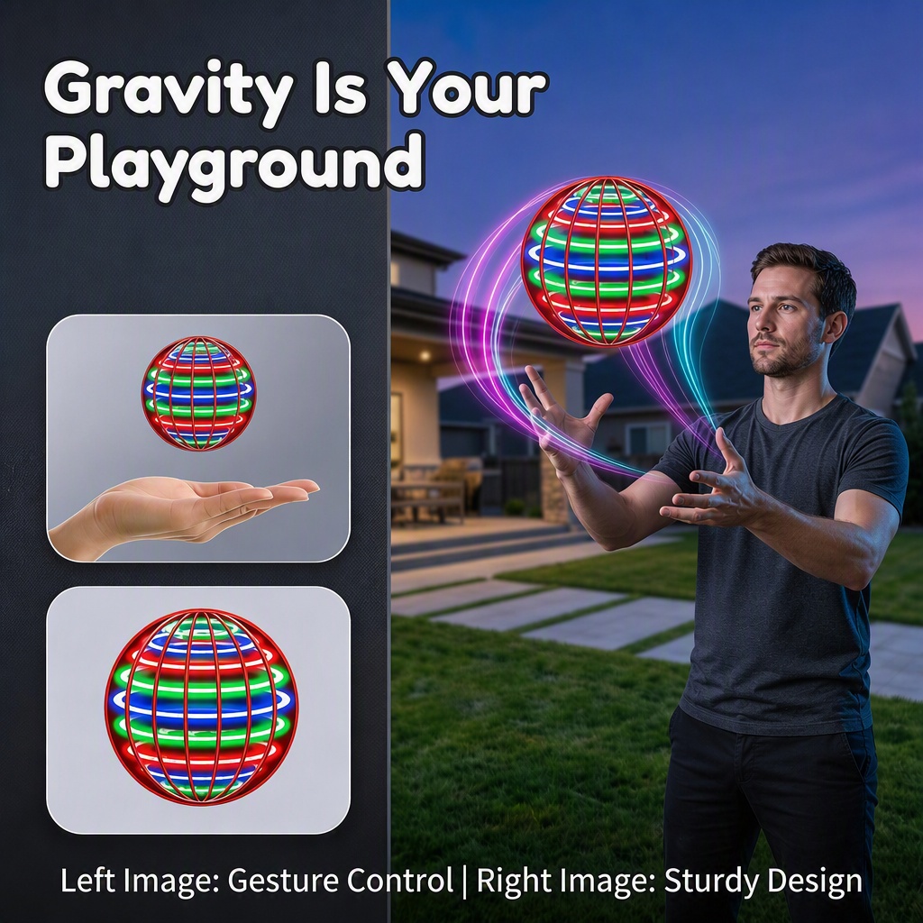 Magic Flying Ball Boomerang wi - Stem Solar Robot Kit For Kids recension och pris
