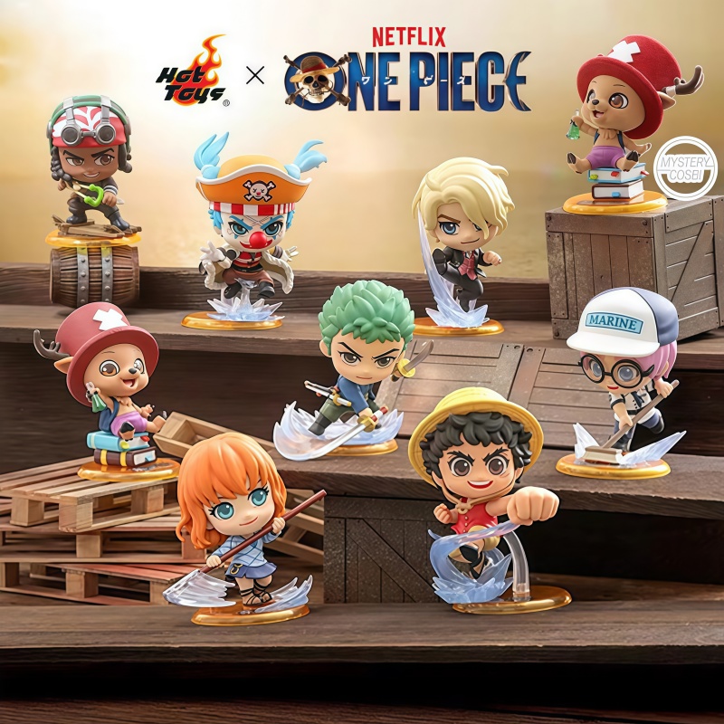 New Hot Toys One Piece Cosbi B - Anime Action Figure Blind Box recension och pris