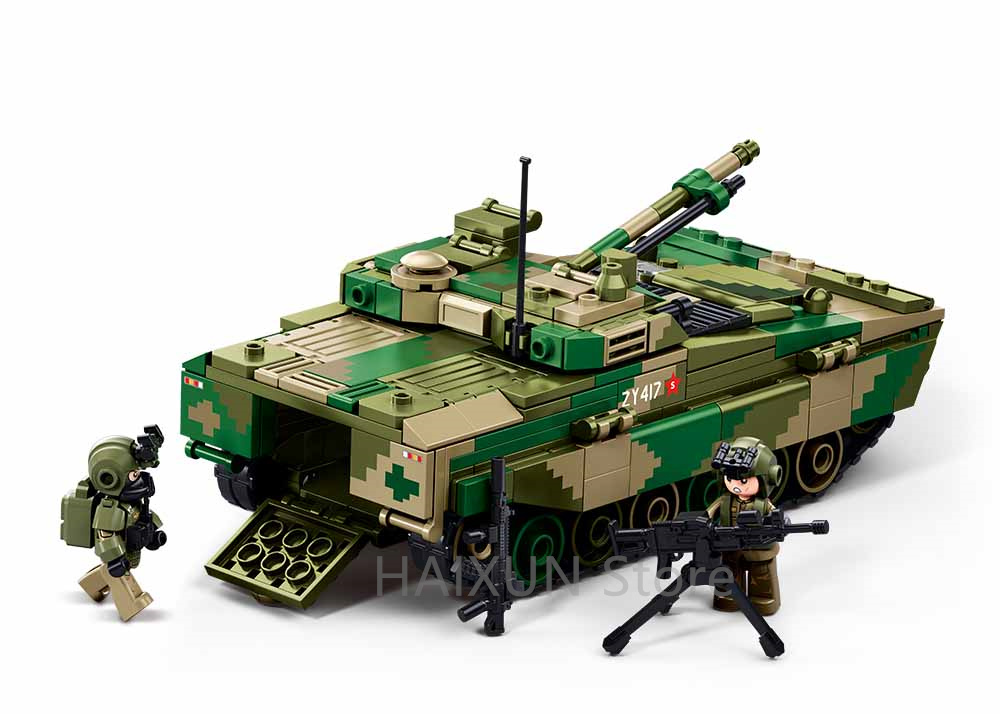 Sluban Building Boy ZBD-04AS A - Lego Compatible Military Tank recension och pris