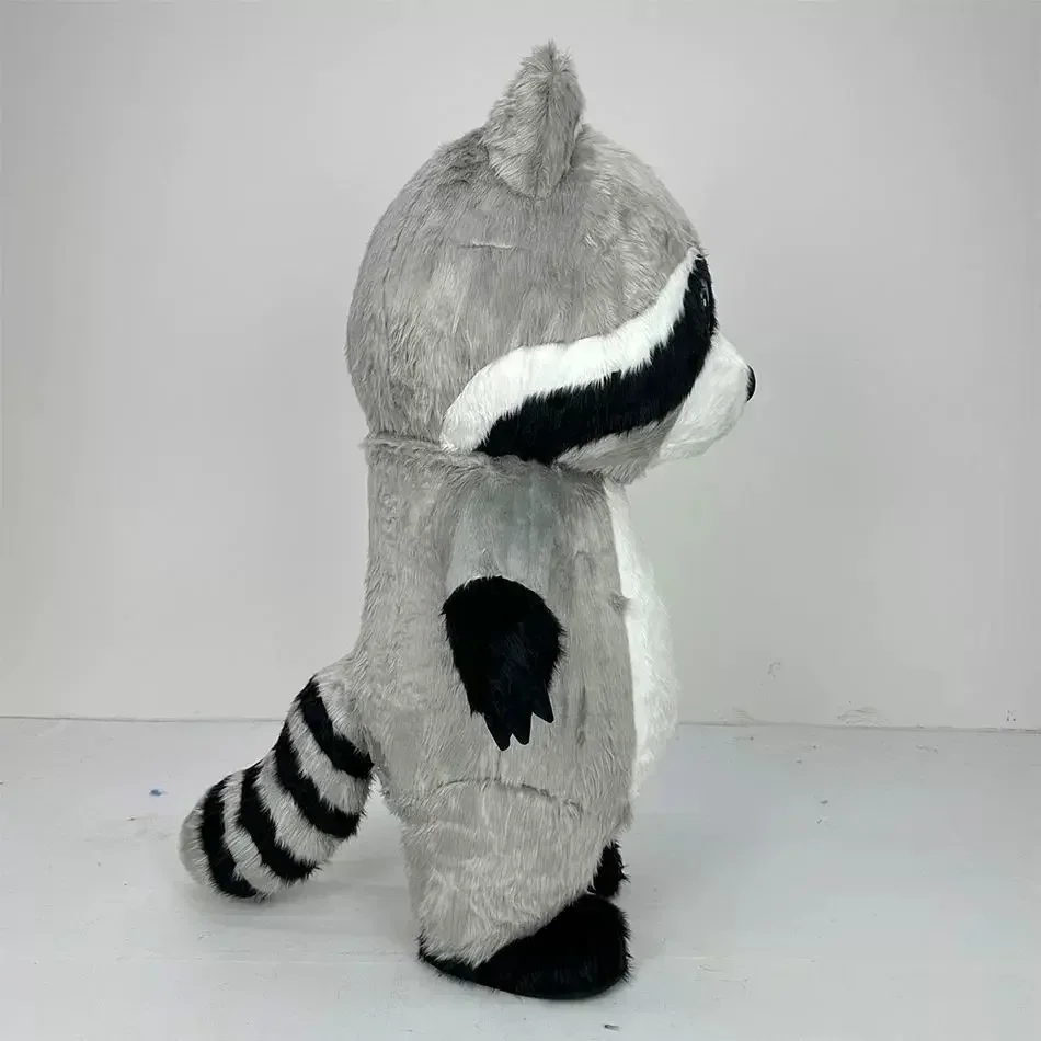 Grey Plush Inflatable Raccoon  - Dolls recension och pris