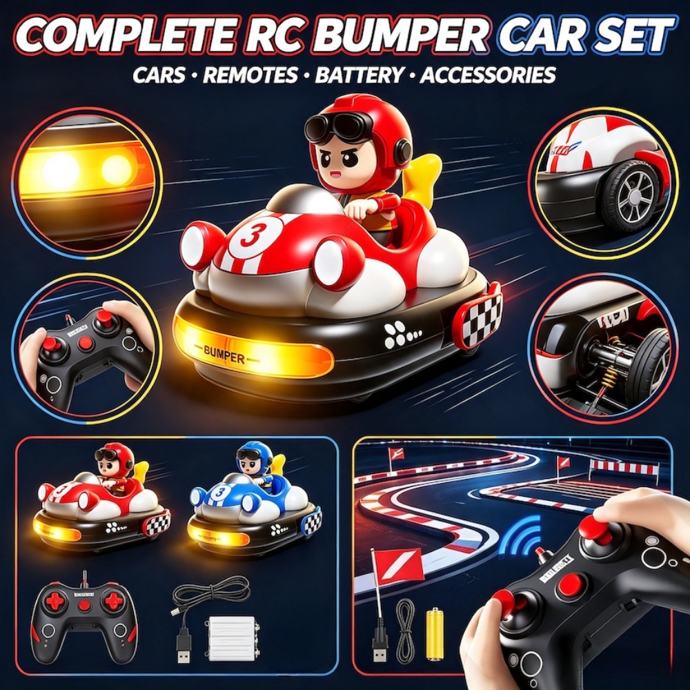 Two-Player Battle Cartoon Remo - Remote Control Toys recension och pris